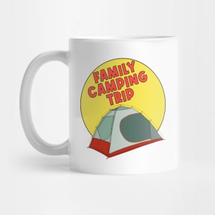 Family Camping Trip Mug